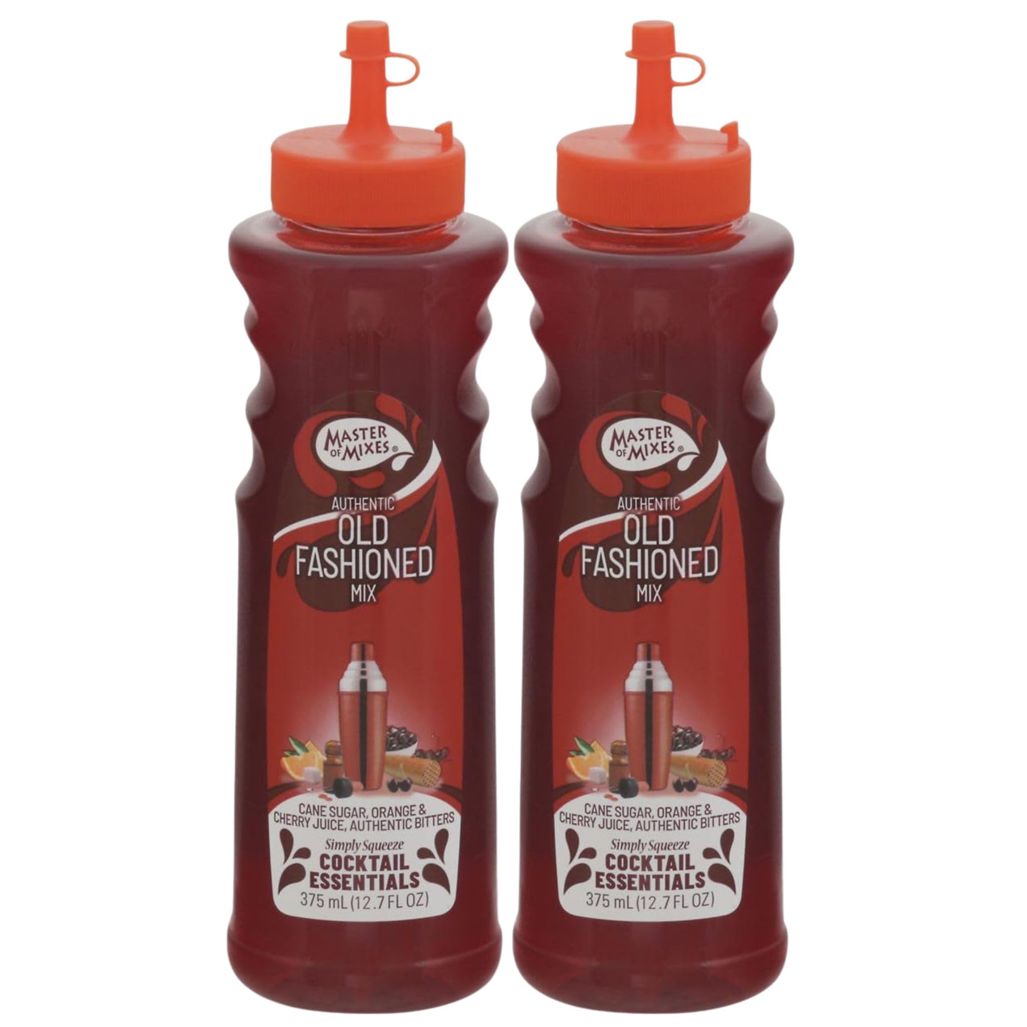 Old Fashioned Cocktail Mixer, Ready-to-Use Drink Mix, 12.7 Fl Oz Bottles, 2 Pack