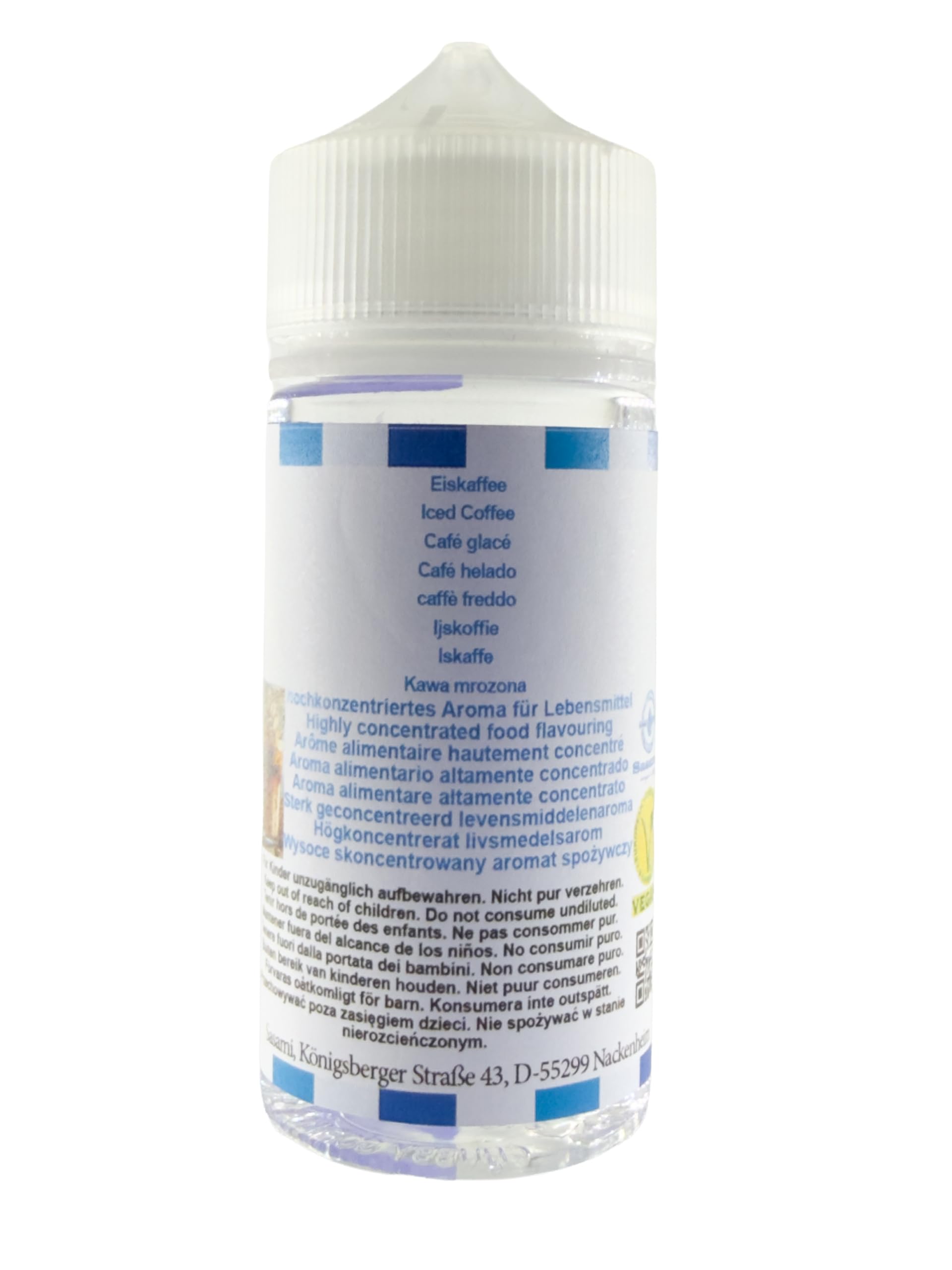 Kawa mrożona aromat koncentrat – Wegański – Sasami – 100ml
