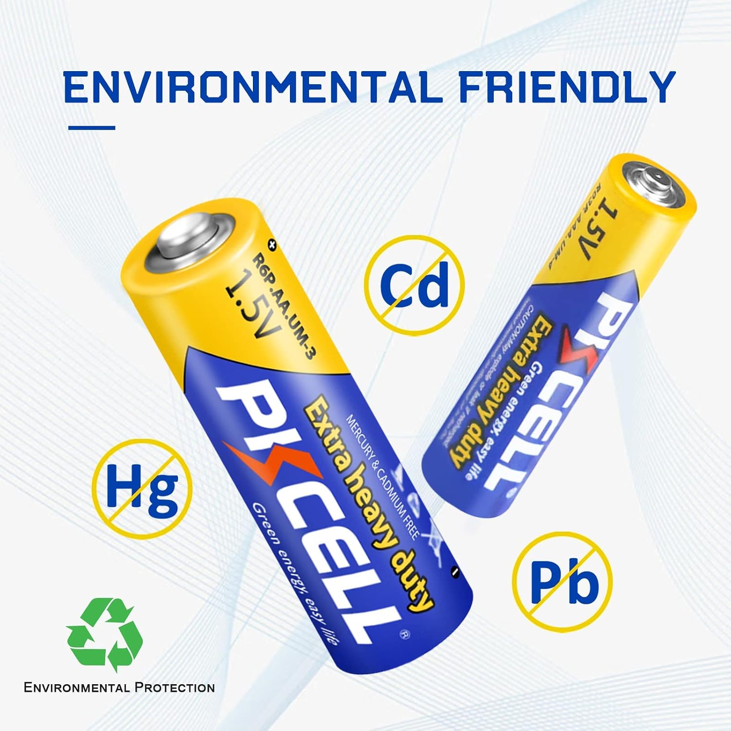 AAA and AA Batteries Combo Pack of 48, 24pcs Triple A Batteries 24pcs Double A Battery, Zinc Carbon 1.5 Volt Remote Batteries Variety Pack AA AAA