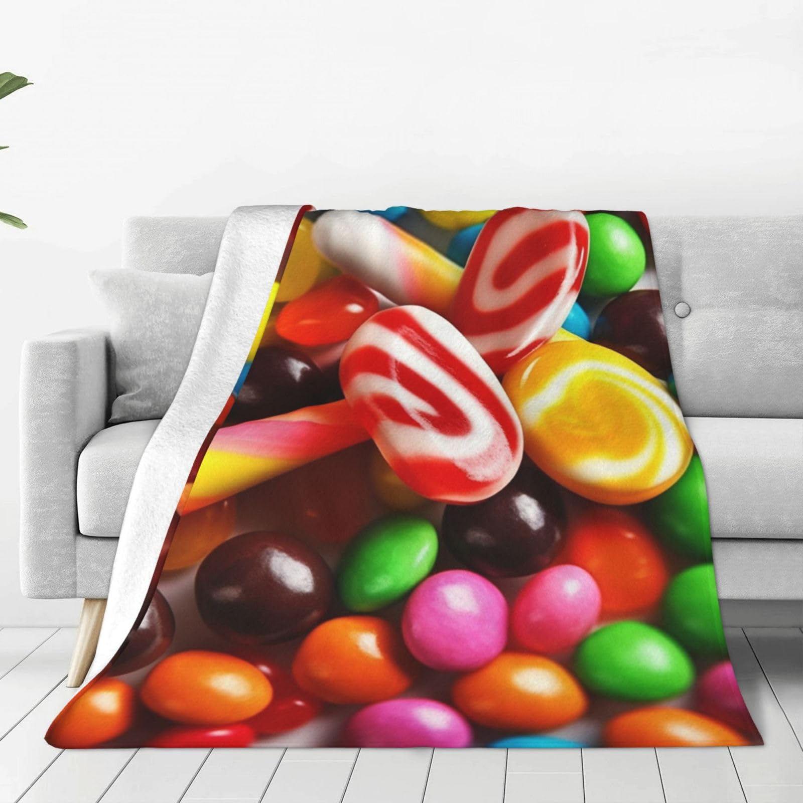 Couverture coloree legere pour vos soirees cocooning dans le salon