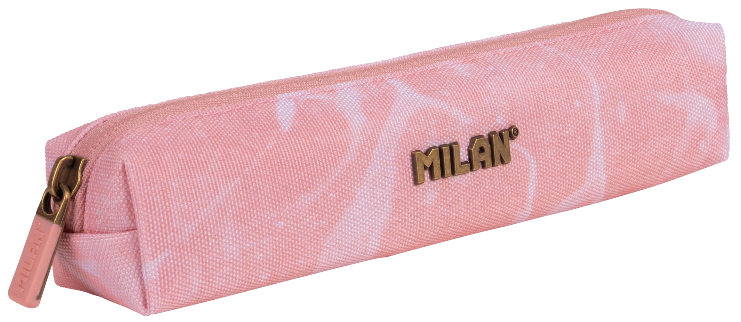 MILAN® Lava Series Mini Round Pencil Case, Pink