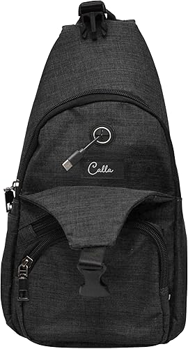 Miniatura 59 de Nupouch Mochila cruzada antirrobo, carga USB, mochila ligera para viajes, senderismo, todos los días