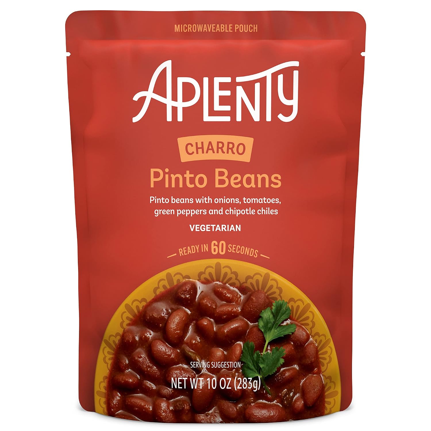 Amazon Brand - Aplenty, Charro Pinto Beans, 10 oz