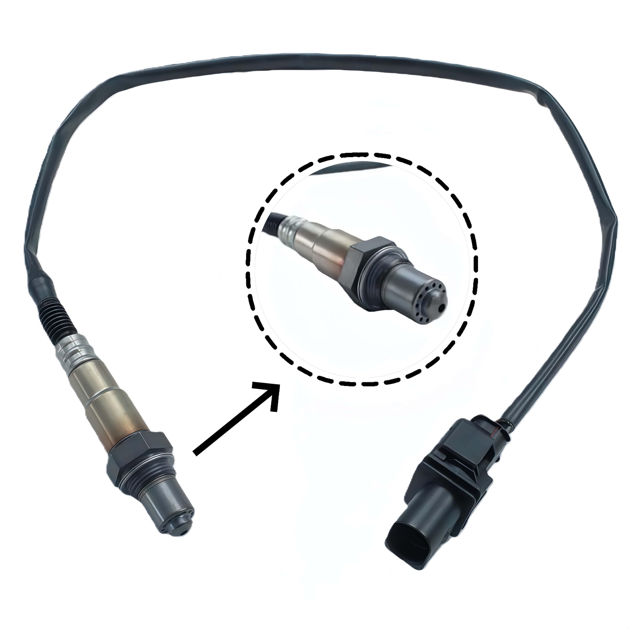 Capteur d'oxygène lambda compatible avec X-TRAIL (T31) 2.0 Dci 2007-2013 Espace IV 2.0 Dci à partir de 2006 M9R 740, M9R 750, M9R 814, M9R 815, OEM 0281004027, 13627800 Référence : 1158. 0258017052