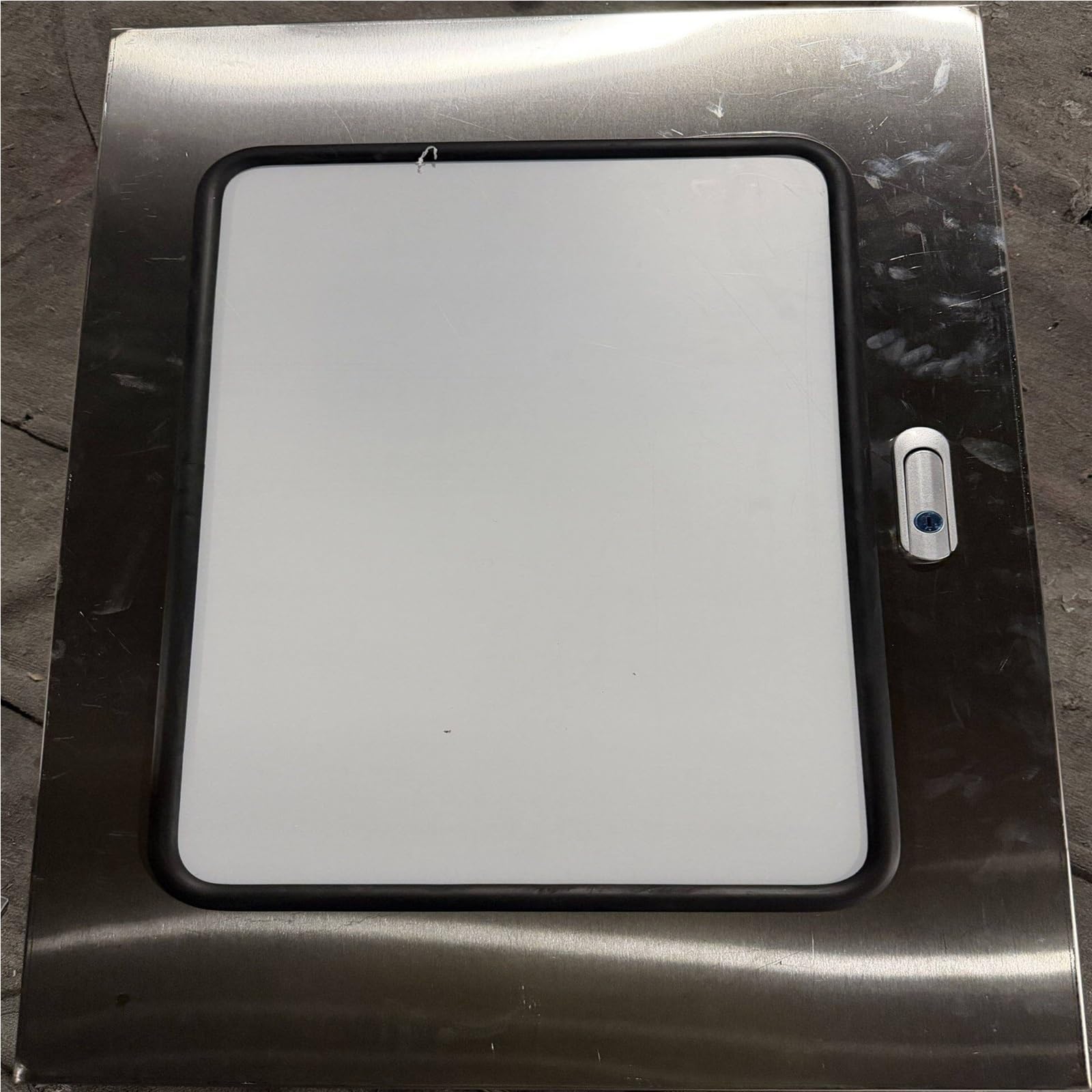 Contenitore per Quadro Elettrico di Controllo per impieghi gravosi, Scatola di derivazione elettrica a Guscio, Scatola di distribuzione elettrica in Acciaio Inossidabile (Dimensioni: H x L x