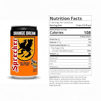 Sprecher Orange Dream 7.5 fl oz Mini Cans (10 Pack)