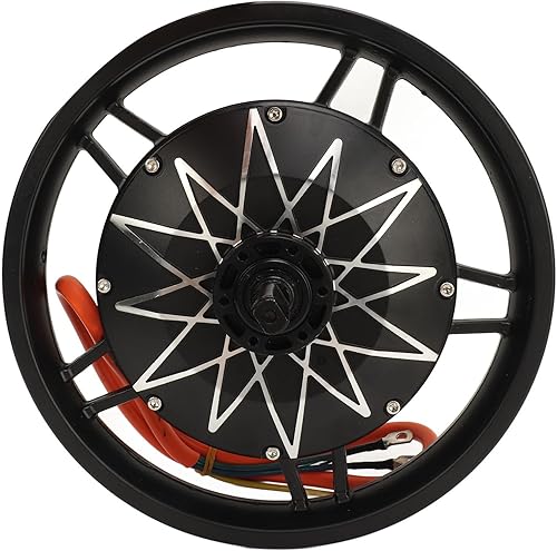 Miniatura 2 de Motor de cubo de 14 pulgadas, kit de motor de cubo interior de 10005000 W, bajo ruido, salida de alta potencia, aleación de aluminio, impermeable