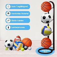 gvivej Függőleges Labdatartó Állvány Kosárlabda Futball Röplabda Tároláshoz 2