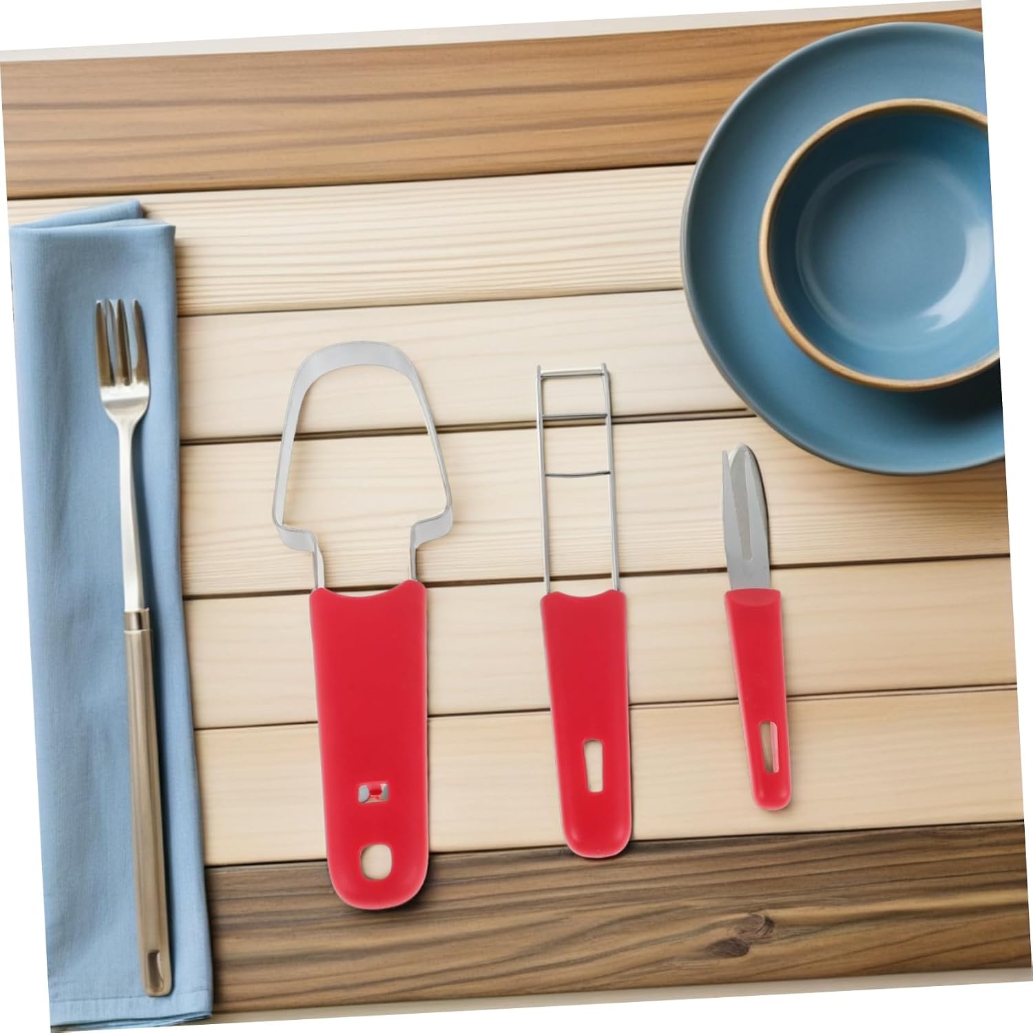 Cabilock Stainless Steel Watermelon Cutter Slicer Tool Xmas
