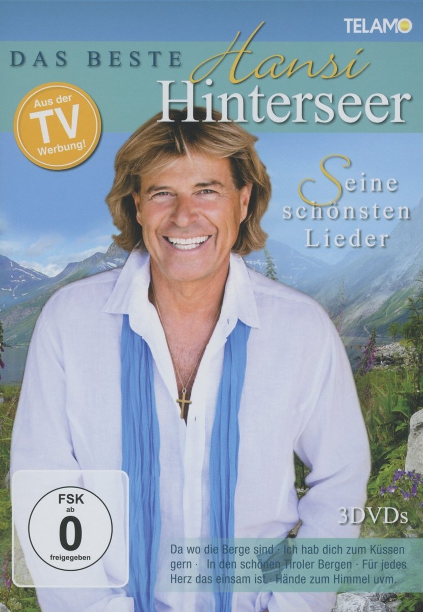 Hansi Hinterseer Das Beste Seine schönsten Lieder DVD musical schlager alemán de colección