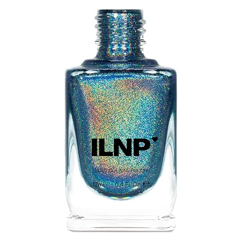 Miniatura 1410 de ILNP Madison Ave Esmalte de uñas holográfico metálico rosa antiguo