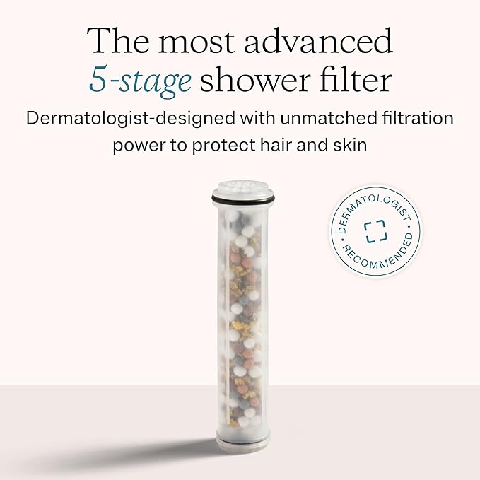 Regadera de Mano MDhair con Filtro de 5 Etapas para Agua Dura miniatura 5