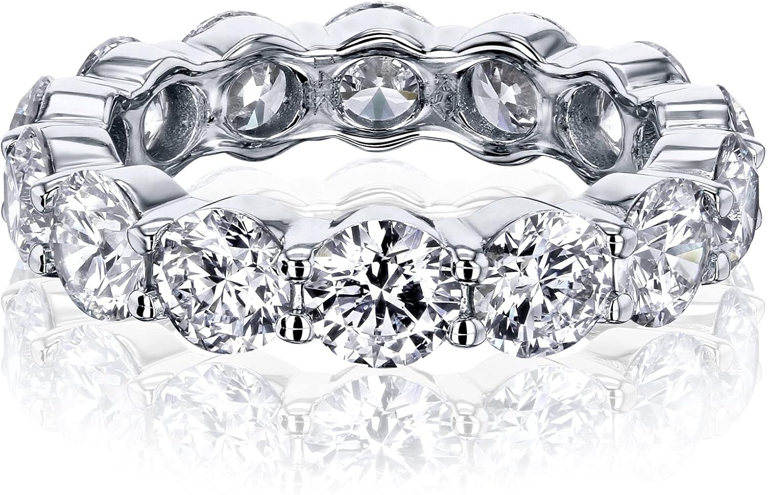 Kobelli 4.88 ct tw 4.5mm Lab-Grown Diamond Eternity