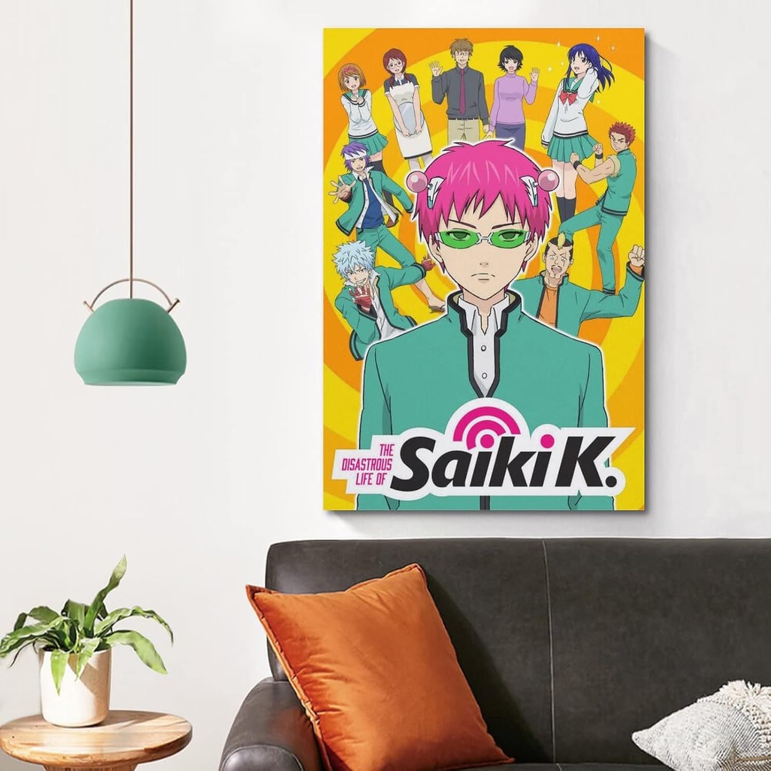 MILLTO The Disastrous Life of Saiki K Anime Manga Poster for Room Aesthetics Picture Printing Canvas Wall Art Painting Gift 12x18inch(30x45cm) Unframe-style image 4