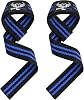 BEAST RAGE Weight Lifting Straps Fitness Padded Cotton Wrist Support Gel Advanced Grips Dumbbell Bar Wraps Heavy Duty Gym Bodybuilding Straps Power Deadlift Barbells Non Slip Exercise
