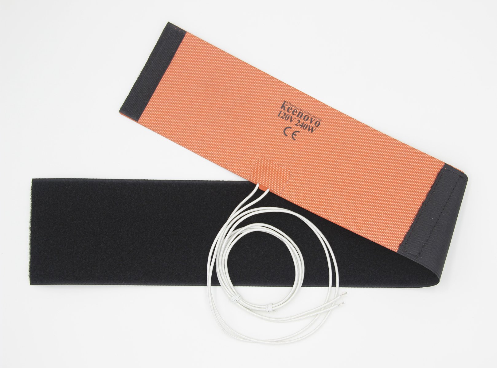 KEENOVO Nitrous Bottle Heater 4" x 12 1/2" 120V 240W Flexible Silicone Heater