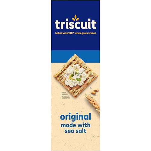 Miniatura 18 de Triscuit Galletas originales de trigo integral, galletas veganas, aperitivos saludables, aperitivos a granel, cajas de 12 - 8.5 onzas