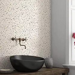 Papel de Parede Adesivo Lavável Granilite Areia