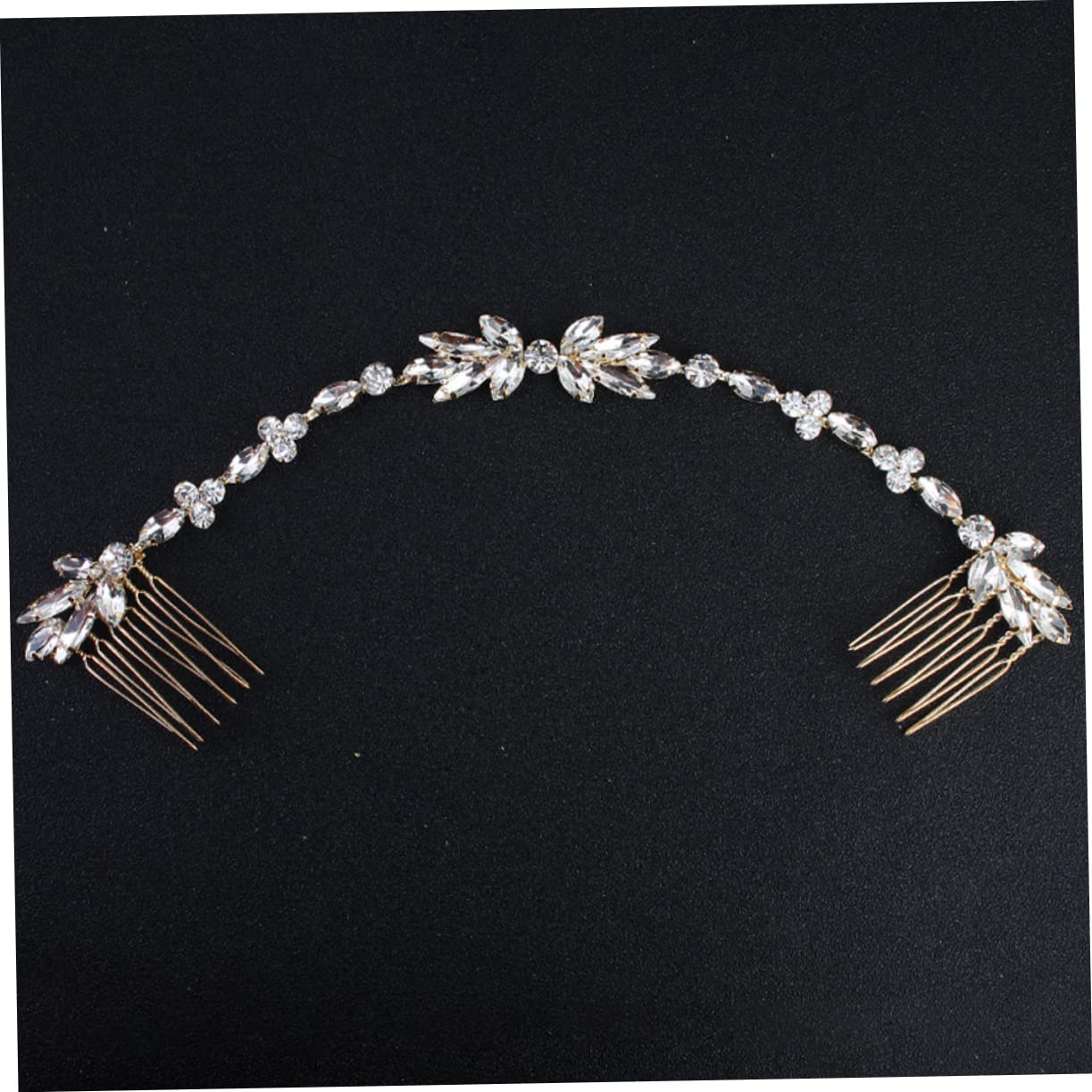MAGICLULU 5st Braut Hochzeit Kamm Braut Kopfschmuck Haarkämme Für Die Hochzeit Haarspangen Für Damen Accessoires Für Haare Brauthaarteil Tiara Modellieren Brautjungfer Zinklegierung Zubehör