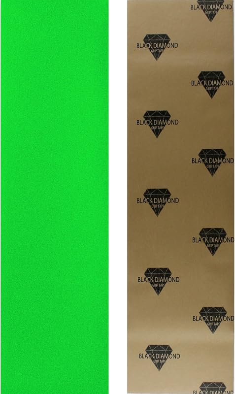 Hoja de cinta de agarre para monopatín Longboard Black Diamond, 10 "x 48"