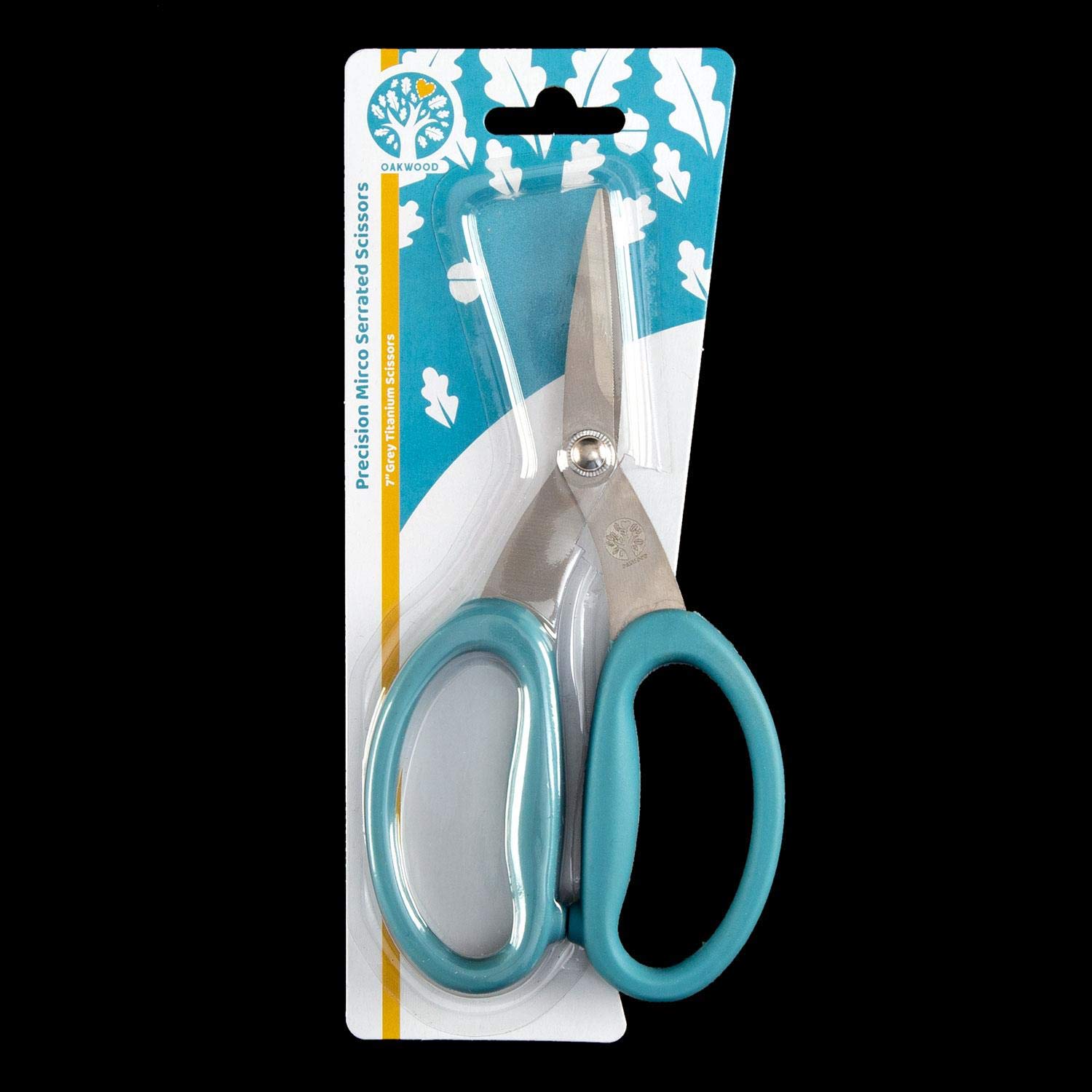 Oakwood Archer Blue Micro Serrated Scissors, One