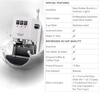 Gaggia Classic Evo White RI9481/13