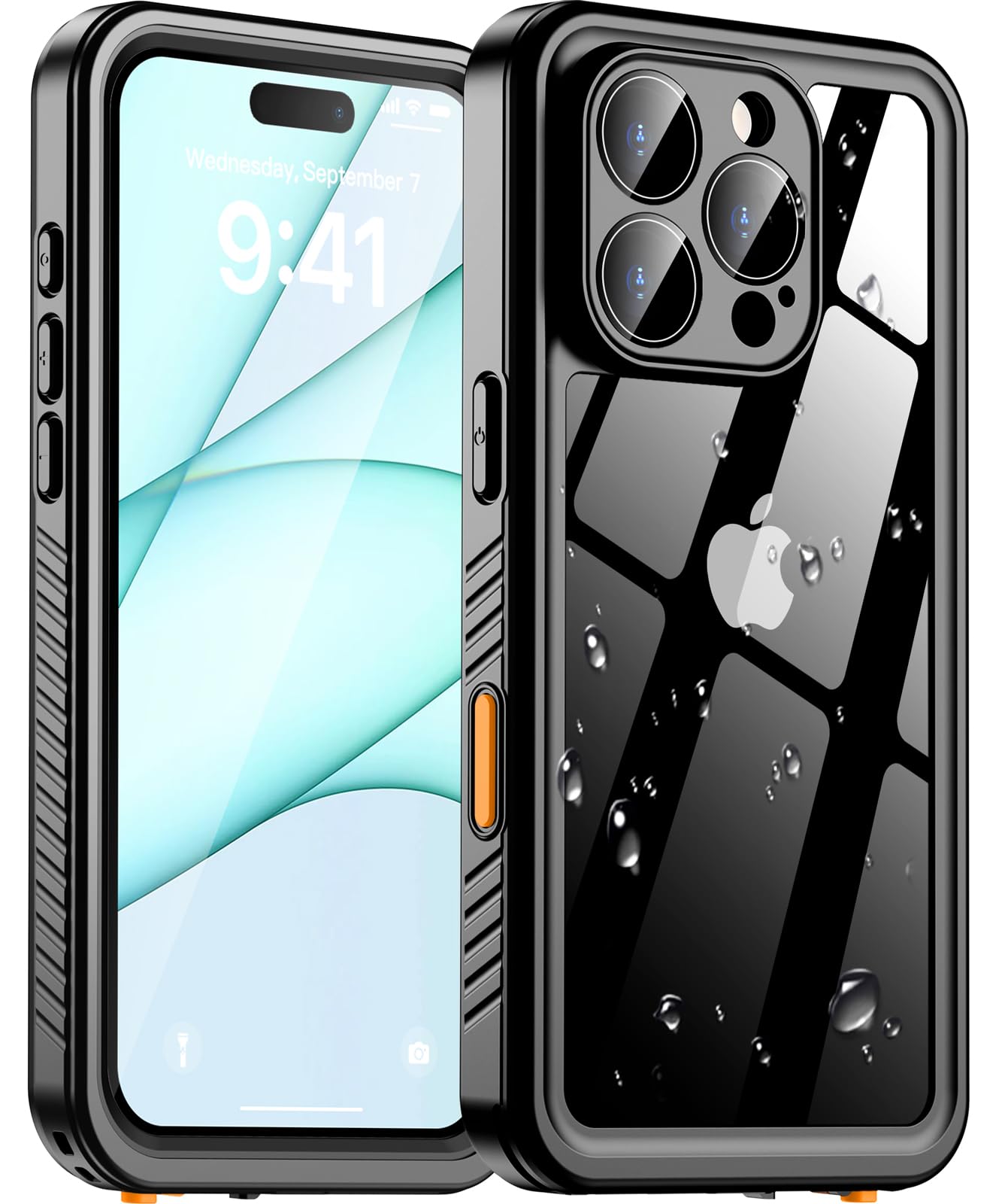 Oneagle for iPhone 16 Pro Case Waterproof, [Built-in Screen Protector][IP68 Underwater][12FT Military Grade Shockproof][Dustproof][Real 360° Full Body] Protective Phone Case for iPhone 16 Pro 6.3"