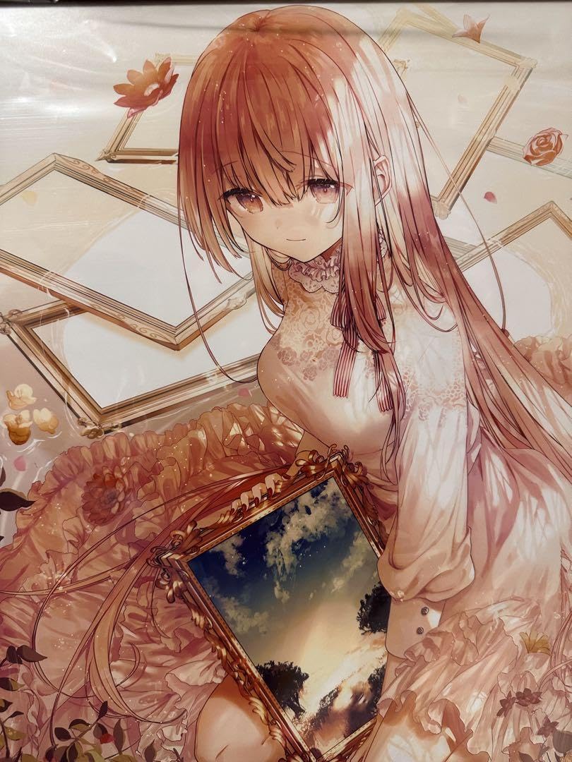 Amazon.co.jp: 和武はざの 絵師100人展12 額入り複製原画 貴方の道が