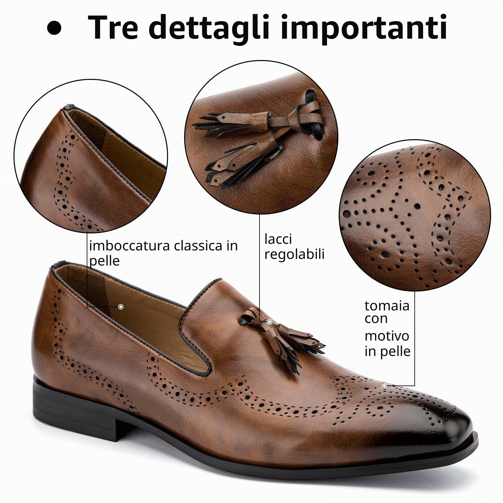 MEIJIANA Mocassini Uomo Scarpe Uomo Estive Mocassini Uomo Eleganti Comfort Slip On Scarpe