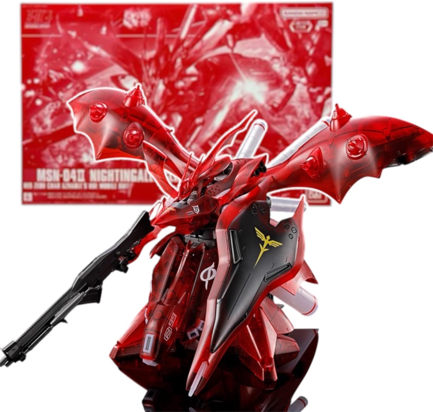 Amazon | HG 1/144 MSN-04Ⅱ ナイチンゲール クリアカラー, 機動戦士ガ