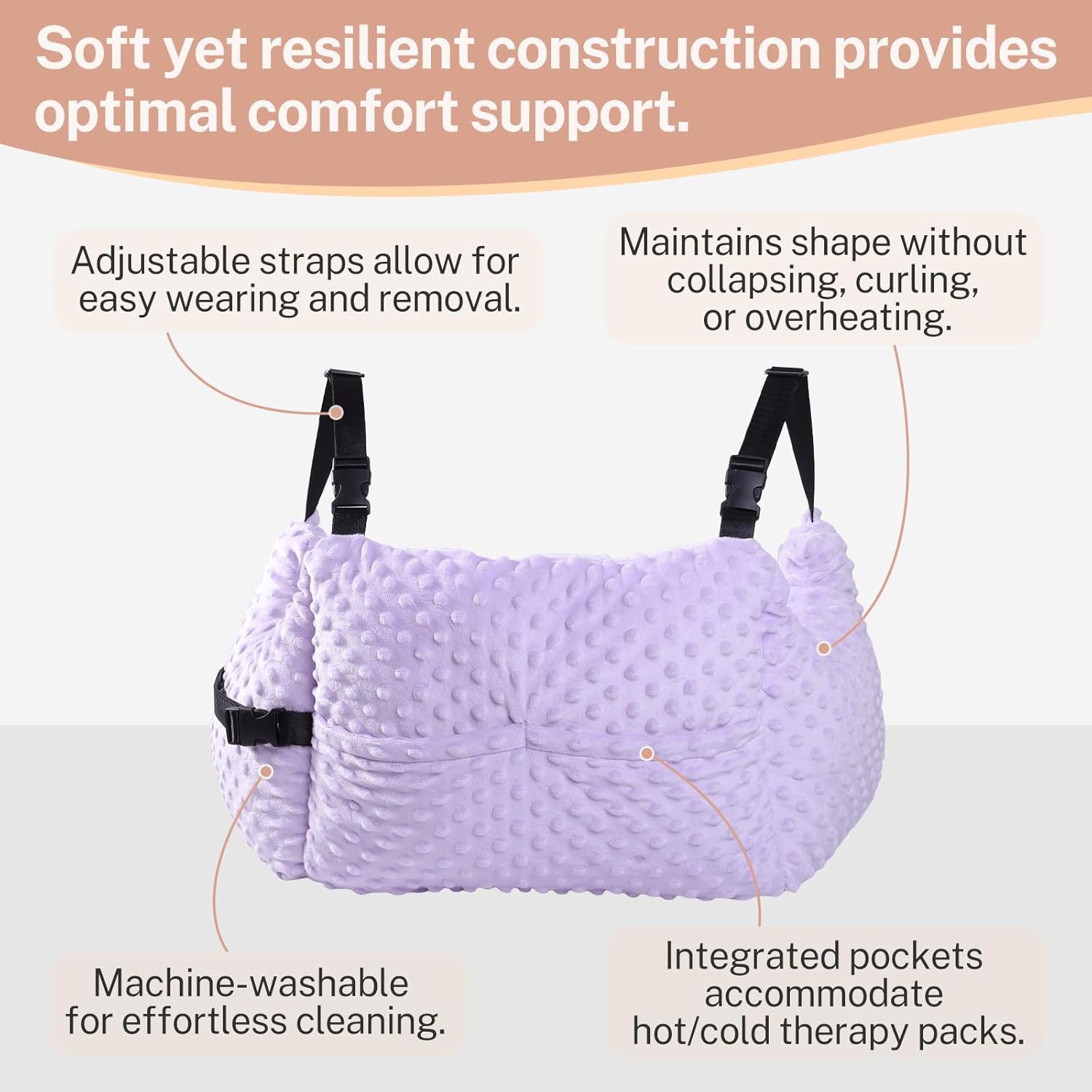 Post Mastectomy Pillow - Hysterectomy Recovery Pillows, Breast Cancer Post Surgery Pillow, Mastectomy Recovery Must Haves, Breast Pillow for Lumpectomy and Breast Surgery Healing Supplies