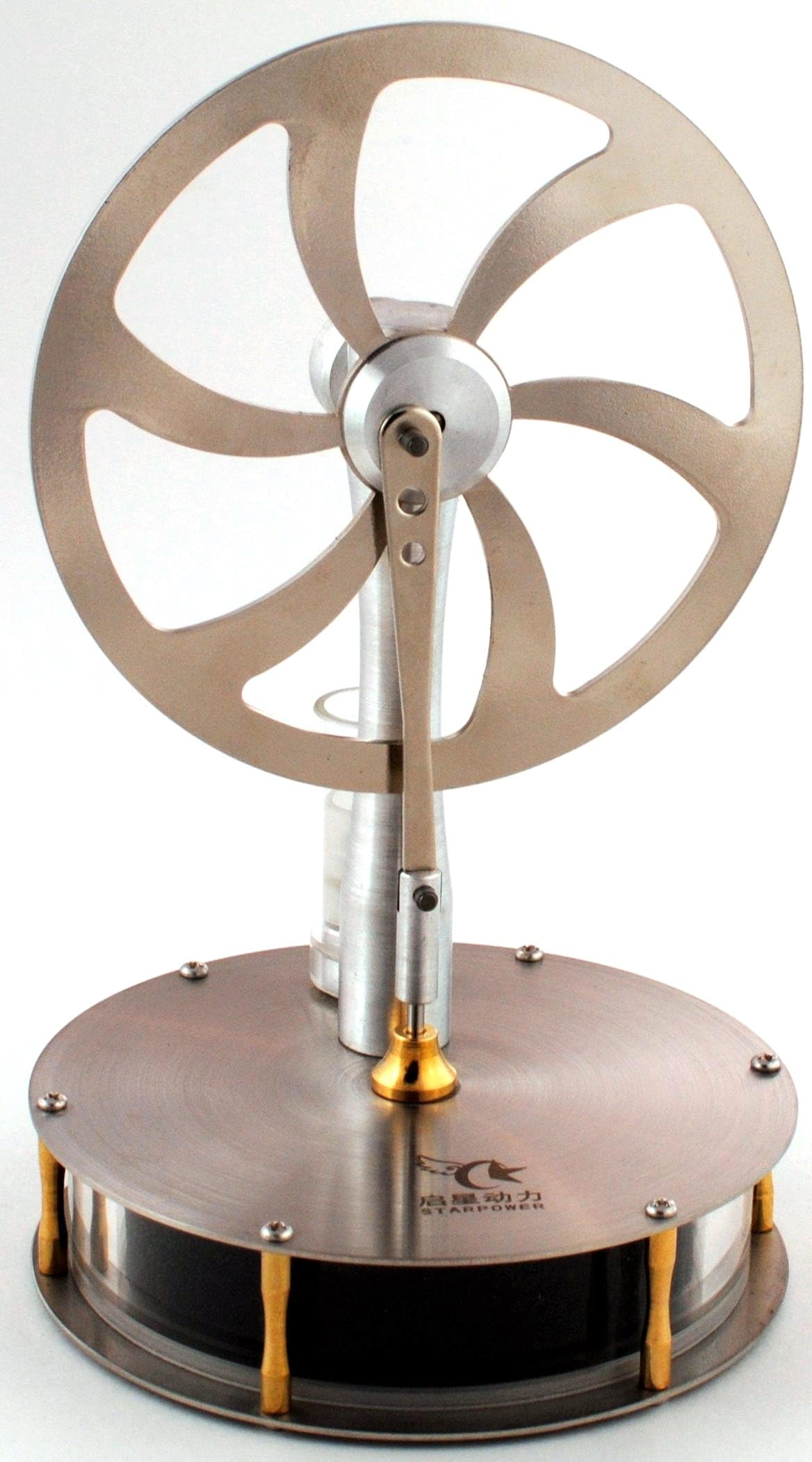 Low Temperature Stainless Steel Stirling Engine Model