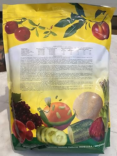Miniatura 3 de Fertilizante de combustible de frutas - Fertilizante de plátano y plantas frutales - Bolsa de 5 libras 16-8-24