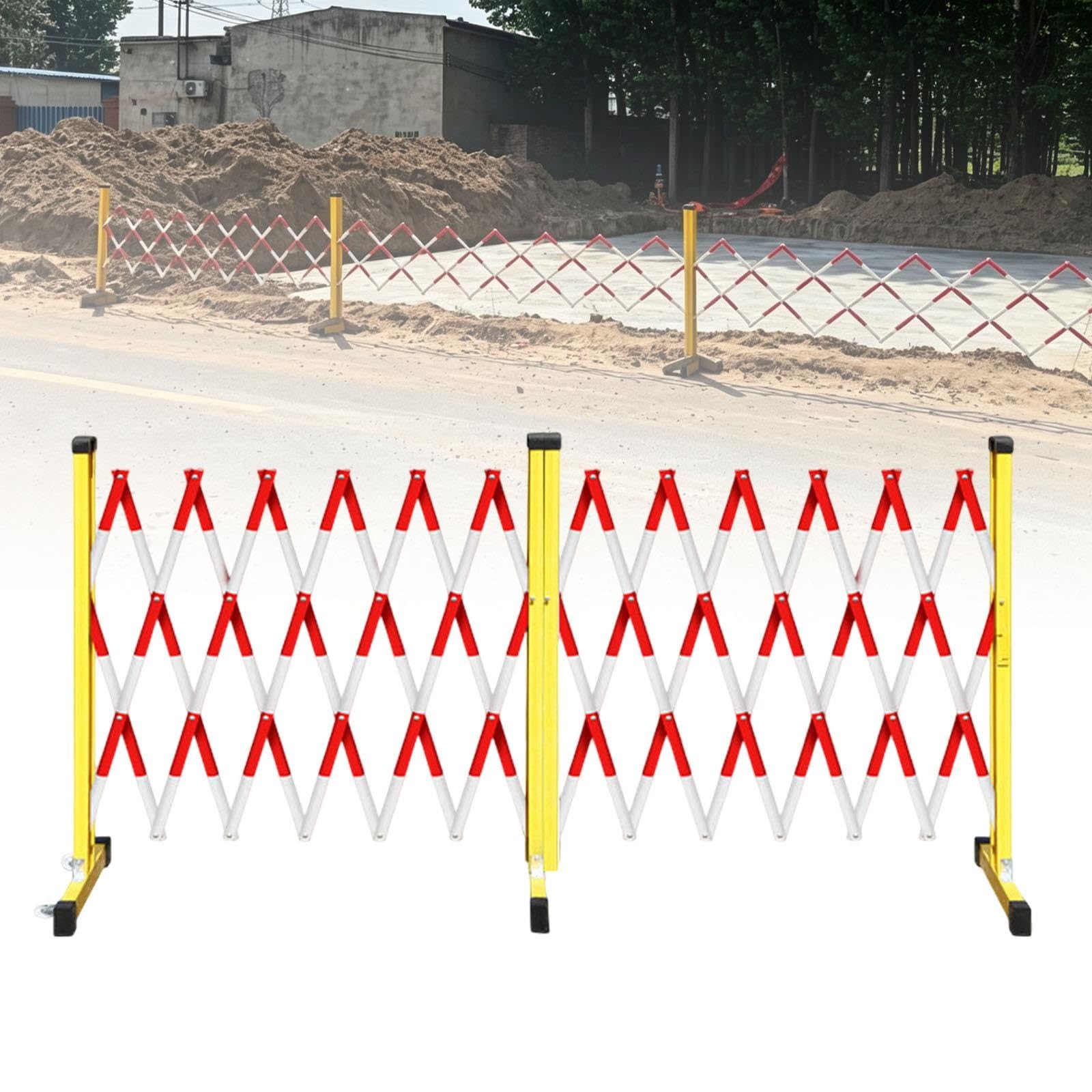 Barriera di sicurezza estensibile, recinzione retrattile portatile