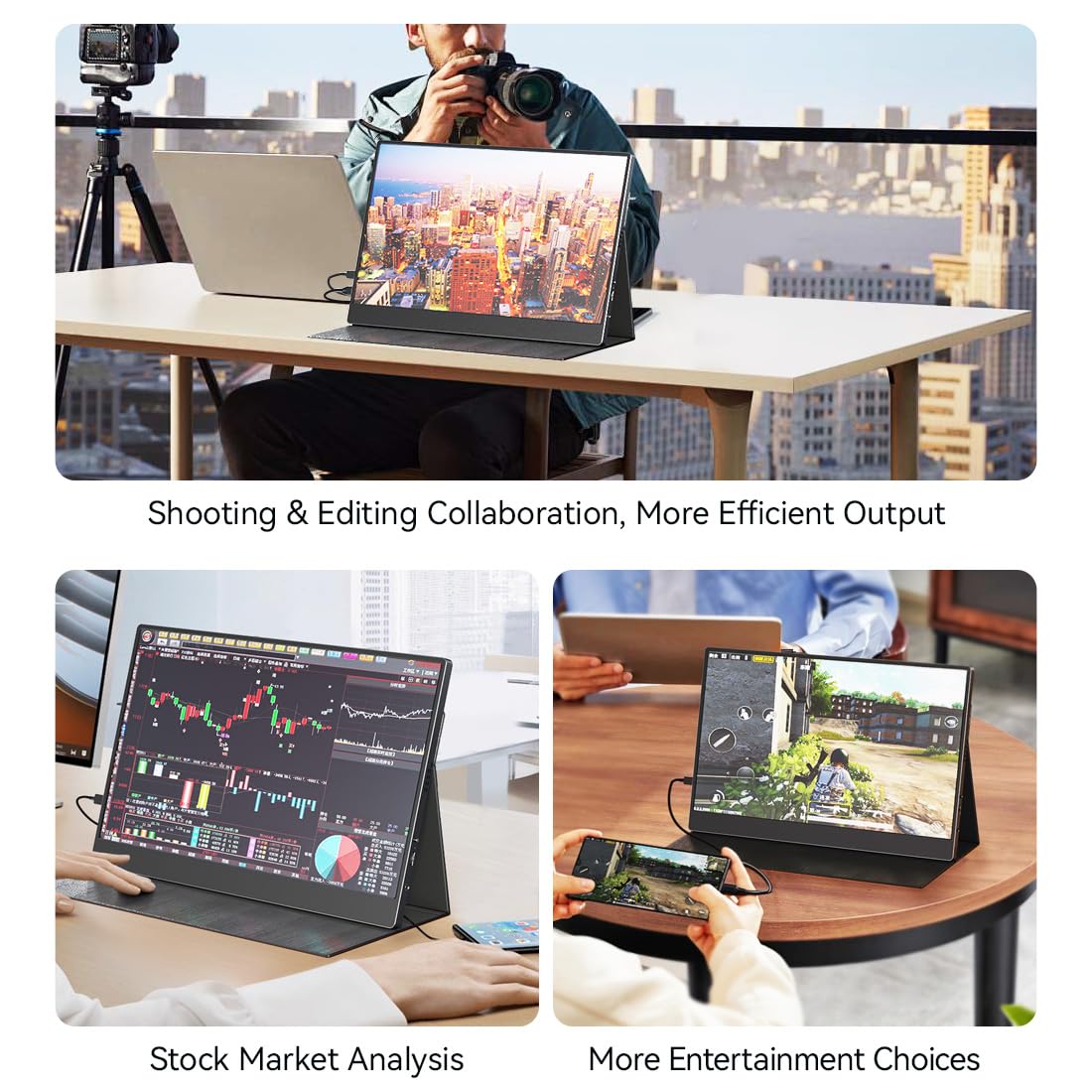 Amazon.co.jp: AYY ポータブルモニター ノートパソコン用 15インチ FHD 