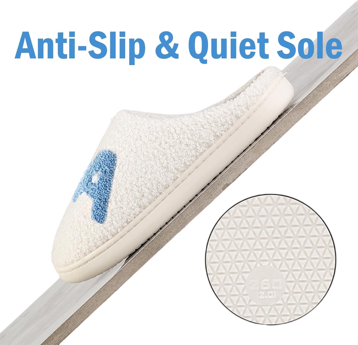 Comfy House Slippers For Women Men, Ladies Fuzzy Bedroom Slippers,indoor Outdoor Memory Foam Shoes - Image 5