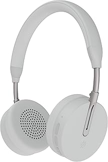 A6/500 | On-Ear Bluetooth Headphones, aptX® and AAC® Codecs, Built-in Microphone, NFC Pairing, Memory Foam Ear Cushions, 18 Hours Playback, Kygo Sound App, Pro Line (White)