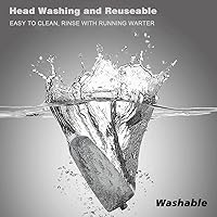 Vista 6 de 12 Pack Replacement Roller for Flawless Pedi, Replacement Head Refills Compatible with Finish Touch Flawless Pedi Electronic Tool File,6 Extra