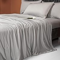 Vista 12 de Mantas refrescantes para personas que duermen con calor, manta ligera fresca como helado, para verano con frío de doble cara, edredón refrescante