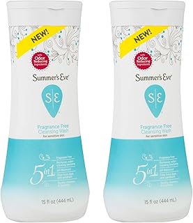 Summer's Eve Fragrance Free Cleansing Wash 15 Ounce (Pack of 2)