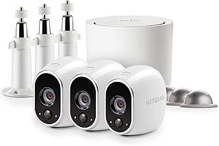Arlo VMS3330W Security Camera System - 3 Wire-Free HD Security Camera