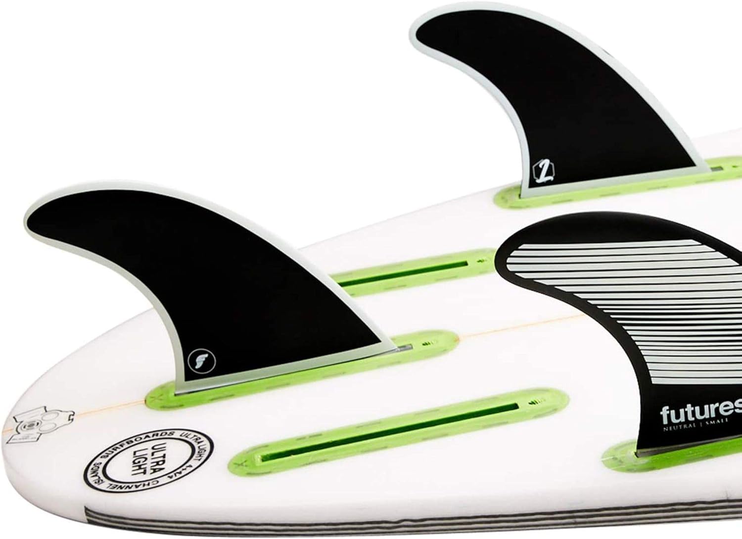 Futures F4 Legacy Five Fin Set Gray/Black
