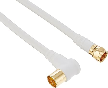 Amazon Dxアンテナ テレビ接続用同軸ケーブル 3m L形プラグ F形プラグ 4cケーブル 4jw3e2b Dxアンテナ アンテナ ケーブル