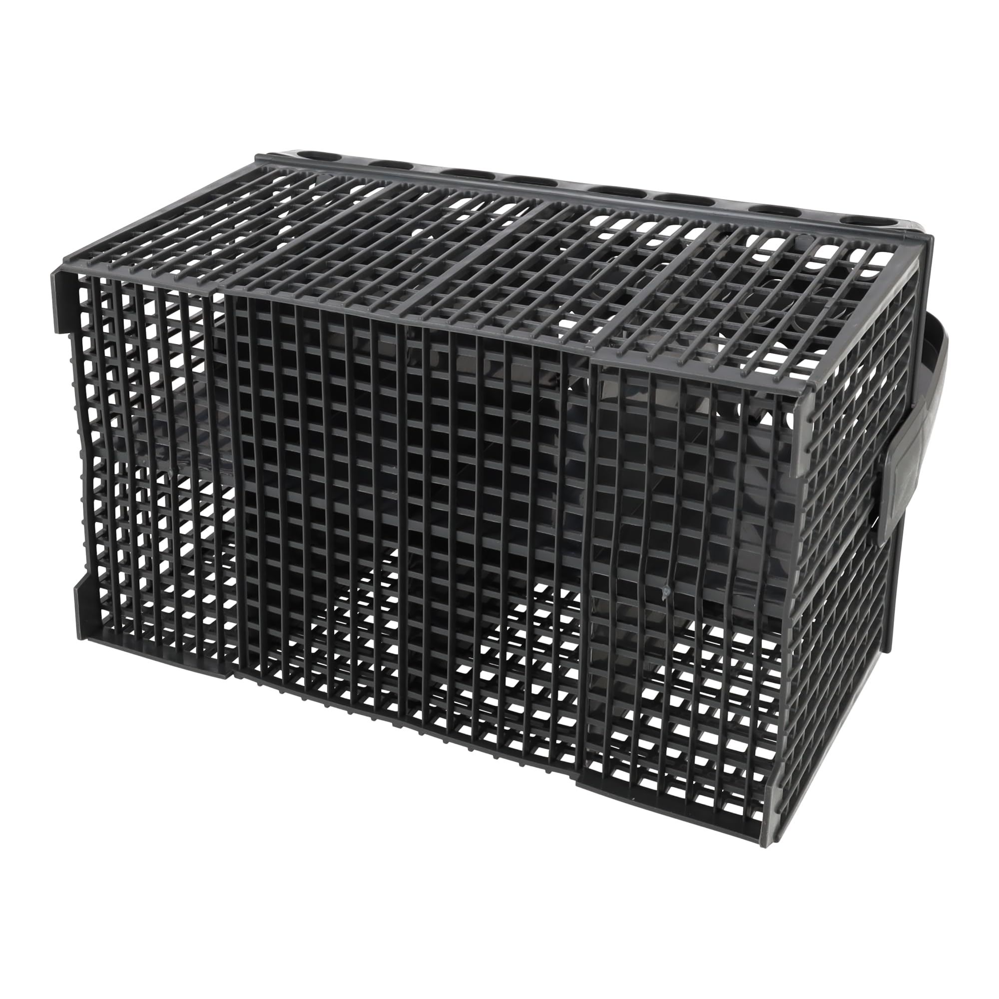 sparefixd Cesta de cubiertos gris oscuro para lavavajillas IKEA