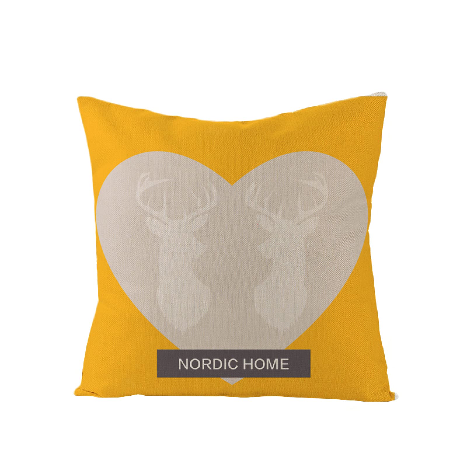 Sofa Fundas Cojines 60x60 Pack de 4 Cuadrado,Funda de Almohada Lino con Cremallera Invisible,Funda de Cojín Decoración para Hogar Sala Cama Jardín Silla Coche-geometría