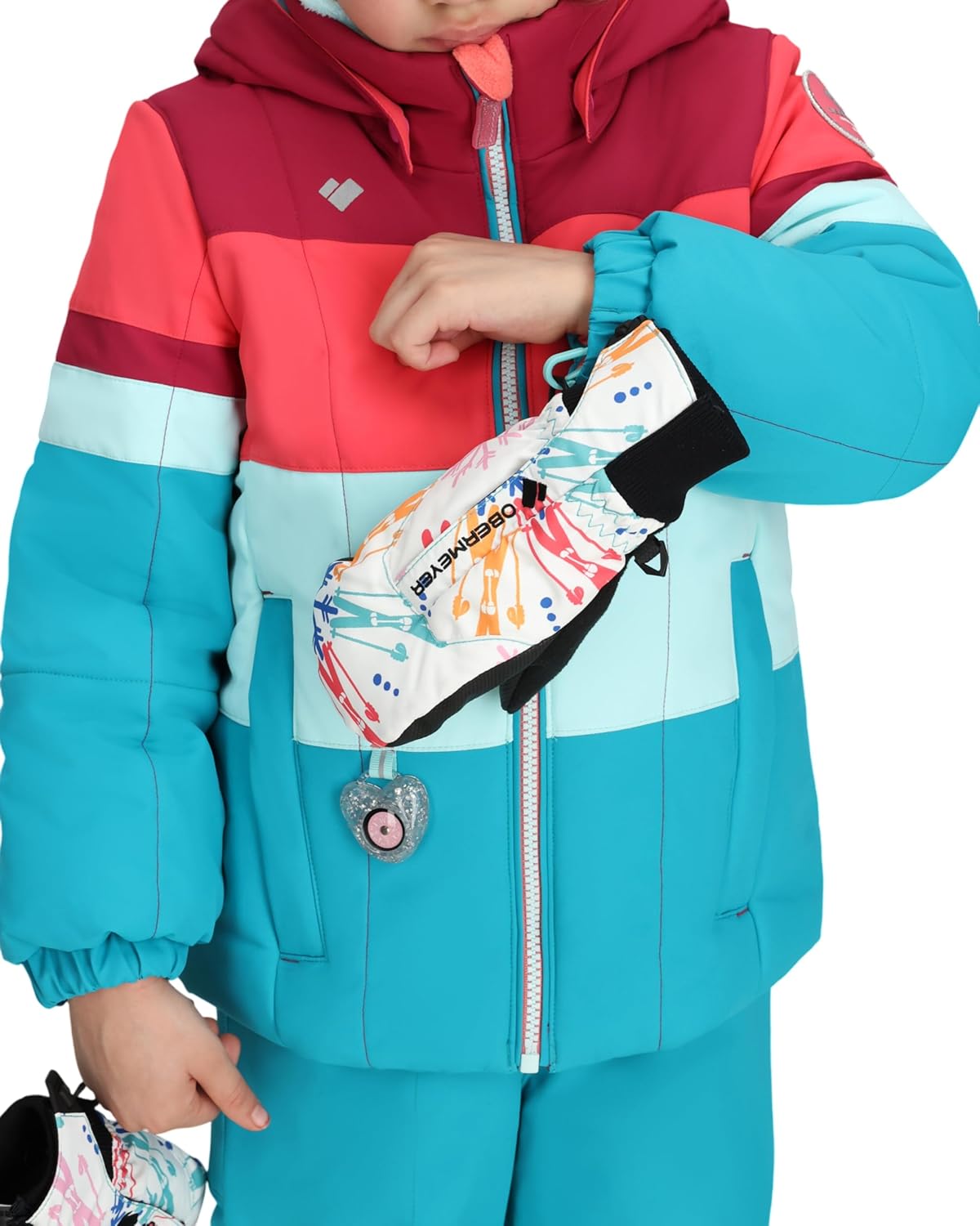 Obermeyer Girls Kaizen Ski Jacket, Insulated and Waterproof with Kids I-Grow System - Image 7