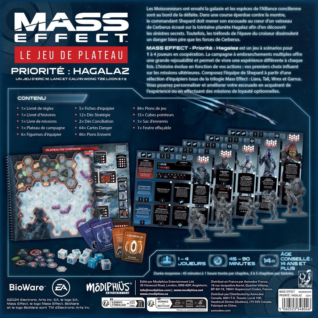 Mass Effect - Le Jeu de Plateau - Priorité : Hagalaz - Version française