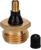 Vista 1 de Camco Enchufe de Soplado de Latón para RV - Herramienta Esencial para Acondicionar tu RV para el Invierno - Construcción de Latón de Alta