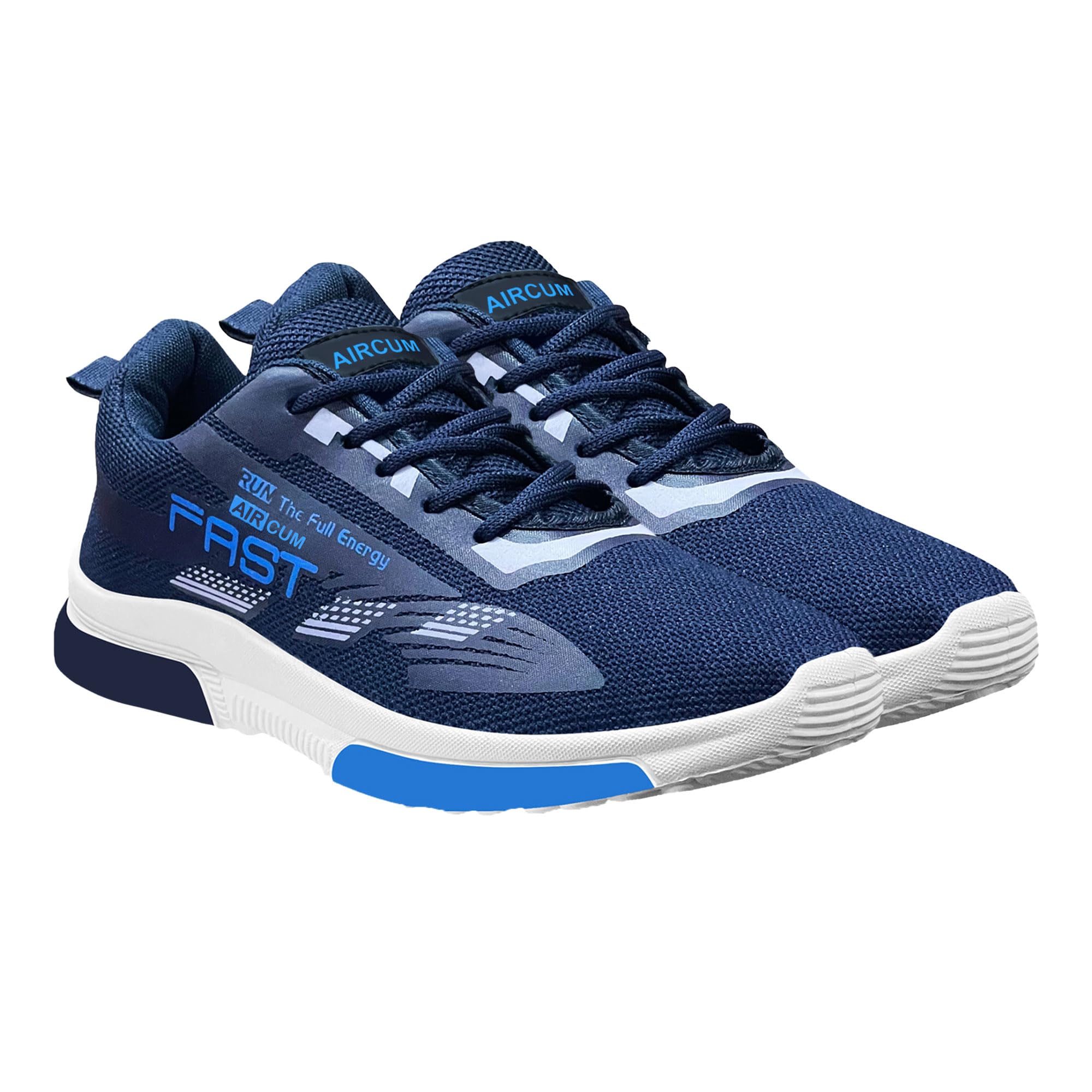 PVC Sports Shoes Running Shoe Sneakers Casual Shoes for Men - Blue