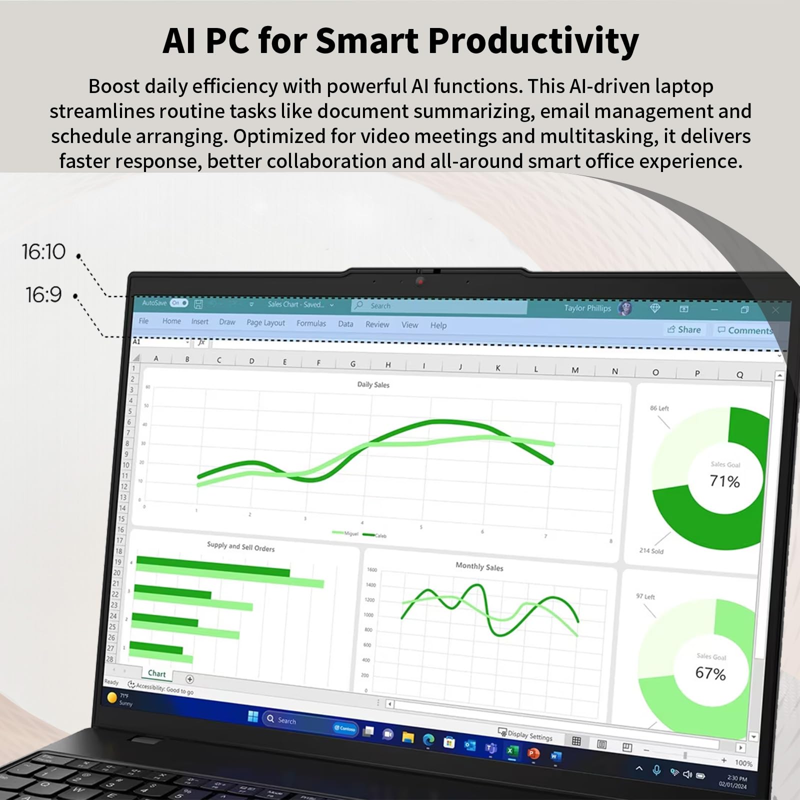 Amazon.co.jp: Lenovo ThinkPad L16 Business AI ノートパソコン 16
